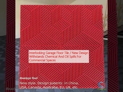 Lớp gạch sàn nhà để xe / Thiết kế mới chống lại sự tràn hóa chất và dầu cho không gian thương mại
