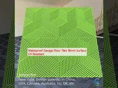 Gạch sàn nhà để xe chống nước 18mm bề mặt chống tia UV