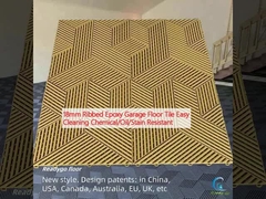 Gạch sàn nhà để xe 18mm Epoxy có ruột dễ làm sạch Kháng hóa chất / dầu / vết bẩn