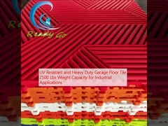 Kháng tia UV và Heavy Duty Garage Floor Tile 2500 Lbs Weight Capacity cho các ứng dụng công nghiệp