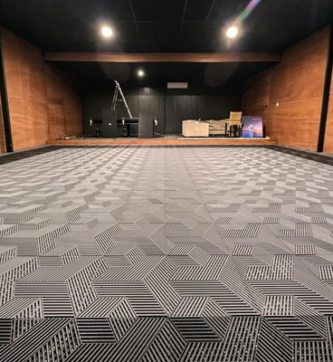 3D Interlocking Vinyl Floor Tiles Garage 0.7 Inch dày ASTM D2047