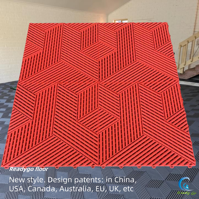 Heavy Duty Interlocking Garage Floor Tiles cho Kháng hóa học và Chất bẩn