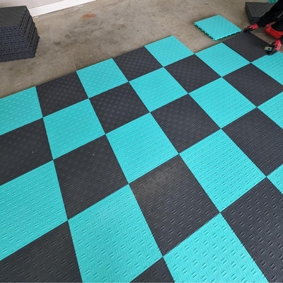 Polypropylene Garagetrac sàn gạch 18mm Interlocking PP Racedeck kim cương gạch