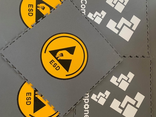 ESD nối PVC sàn nhà để xe 10 Ohm ESD sàn gạch